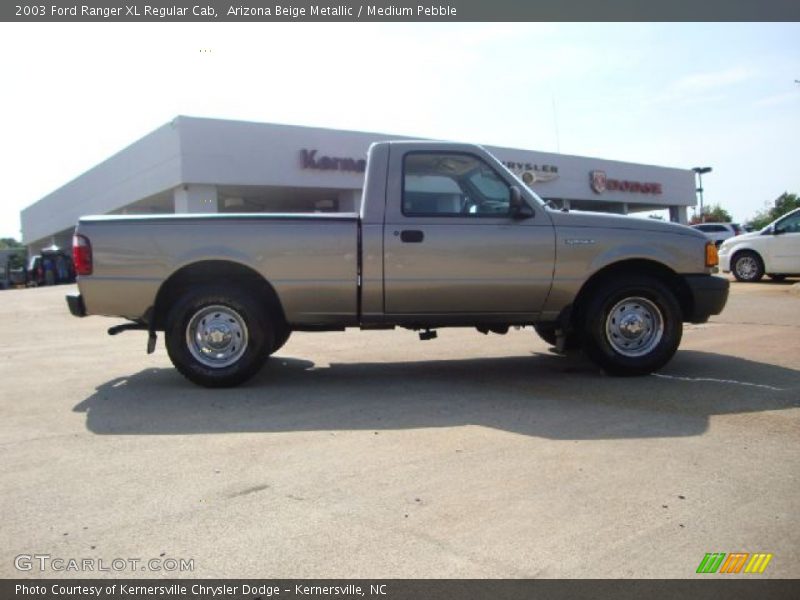 Arizona Beige Metallic / Medium Pebble 2003 Ford Ranger XL Regular Cab