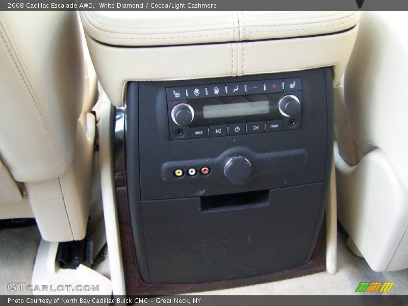 White Diamond / Cocoa/Light Cashmere 2008 Cadillac Escalade AWD