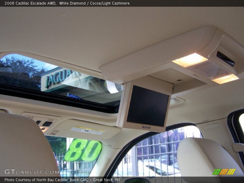 White Diamond / Cocoa/Light Cashmere 2008 Cadillac Escalade AWD