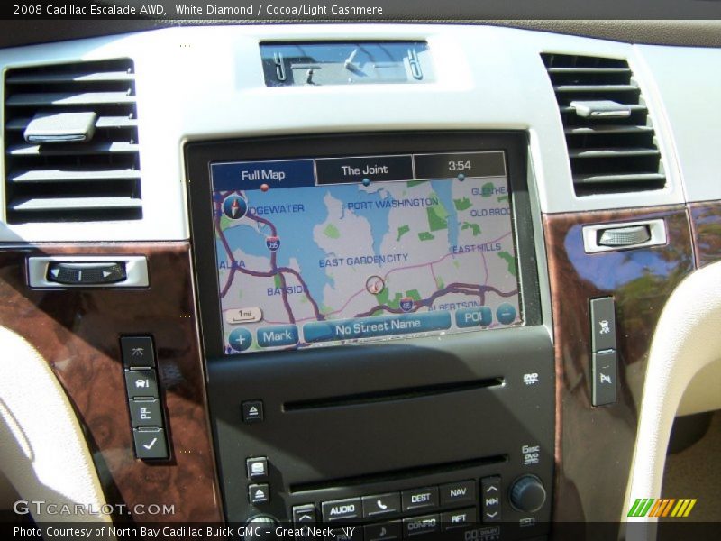 White Diamond / Cocoa/Light Cashmere 2008 Cadillac Escalade AWD