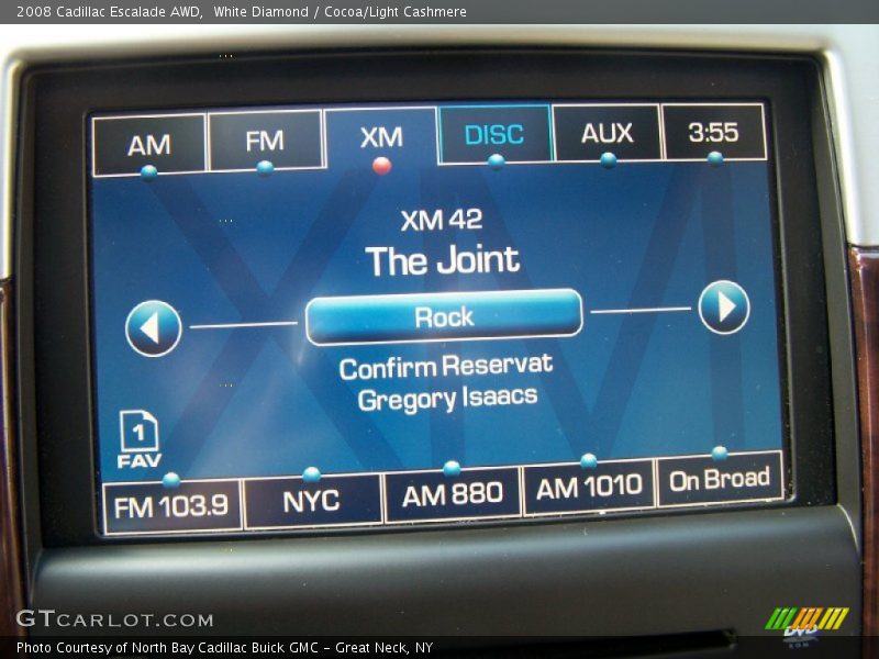 White Diamond / Cocoa/Light Cashmere 2008 Cadillac Escalade AWD