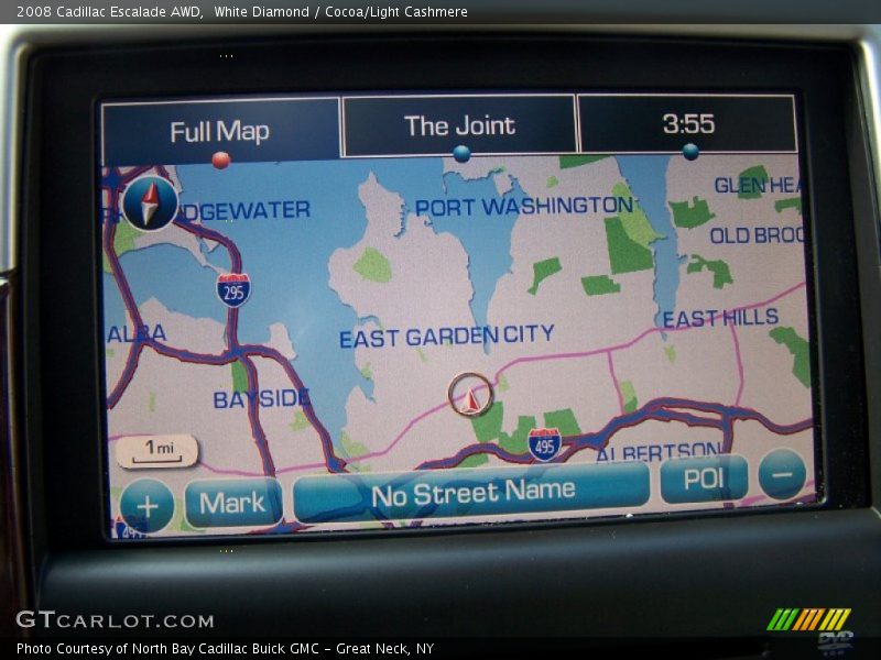 White Diamond / Cocoa/Light Cashmere 2008 Cadillac Escalade AWD