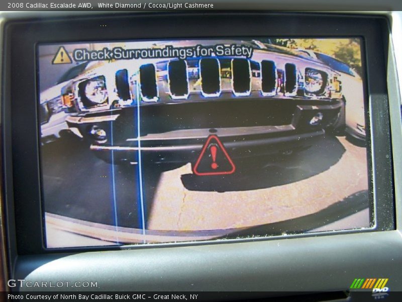 White Diamond / Cocoa/Light Cashmere 2008 Cadillac Escalade AWD
