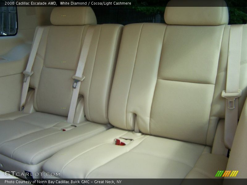 White Diamond / Cocoa/Light Cashmere 2008 Cadillac Escalade AWD