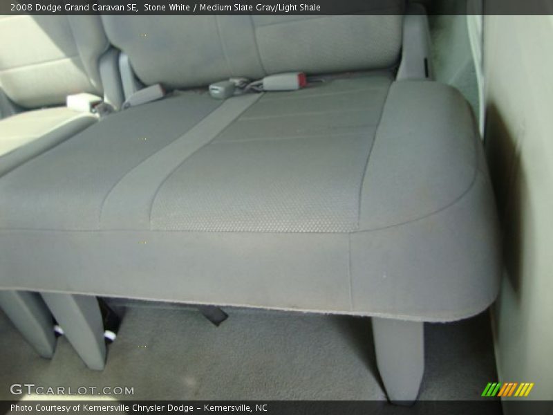 Stone White / Medium Slate Gray/Light Shale 2008 Dodge Grand Caravan SE