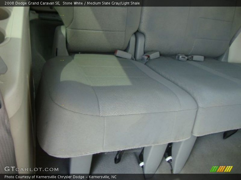 Stone White / Medium Slate Gray/Light Shale 2008 Dodge Grand Caravan SE