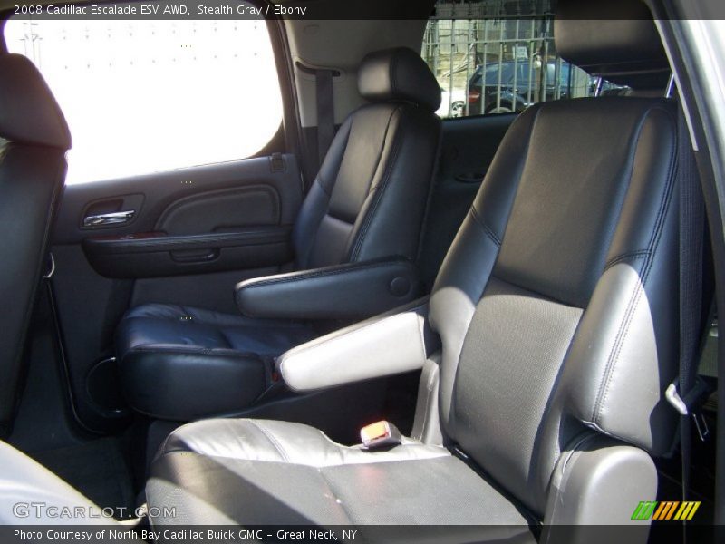 Stealth Gray / Ebony 2008 Cadillac Escalade ESV AWD