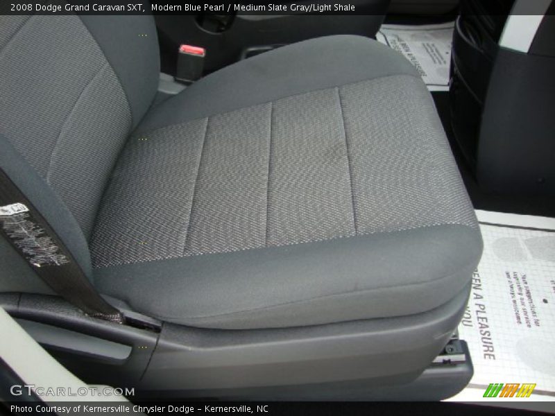 Modern Blue Pearl / Medium Slate Gray/Light Shale 2008 Dodge Grand Caravan SXT