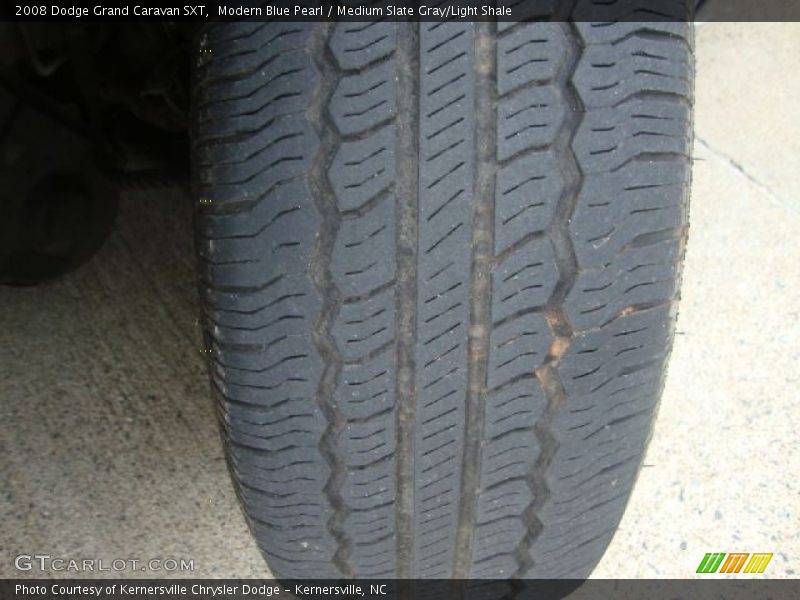 Modern Blue Pearl / Medium Slate Gray/Light Shale 2008 Dodge Grand Caravan SXT