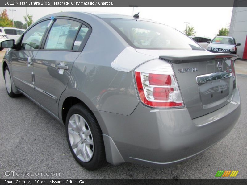 Magnetic Gray Metallic / Charcoal 2012 Nissan Sentra 2.0 S