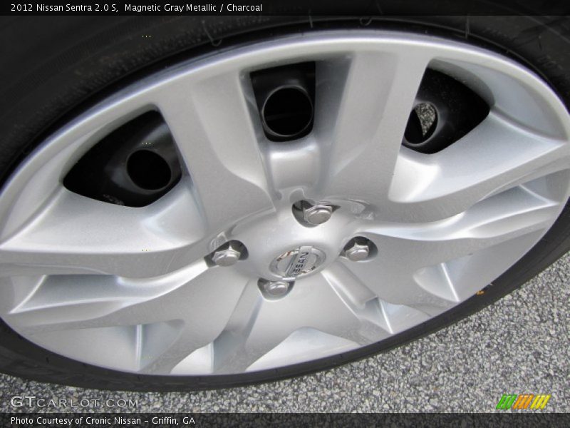 Magnetic Gray Metallic / Charcoal 2012 Nissan Sentra 2.0 S