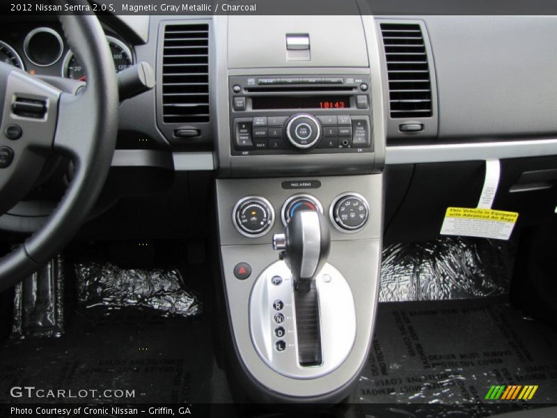 Magnetic Gray Metallic / Charcoal 2012 Nissan Sentra 2.0 S