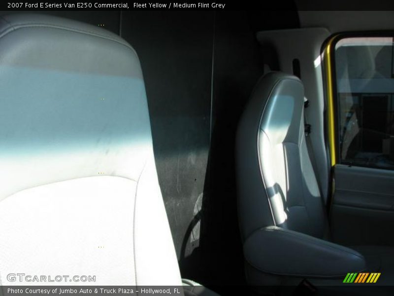 Fleet Yellow / Medium Flint Grey 2007 Ford E Series Van E250 Commercial