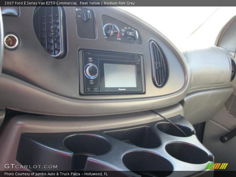 Fleet Yellow / Medium Flint Grey 2007 Ford E Series Van E250 Commercial
