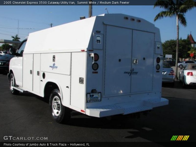 Summit White / Medium Dark Pewter 2005 Chevrolet Express 3500 Cutaway Utility Van