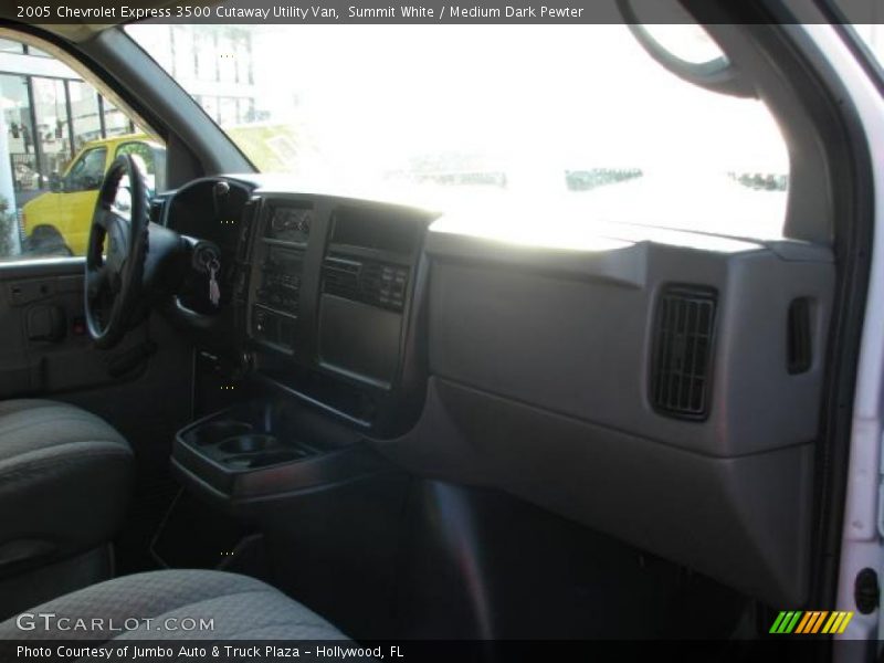 Summit White / Medium Dark Pewter 2005 Chevrolet Express 3500 Cutaway Utility Van