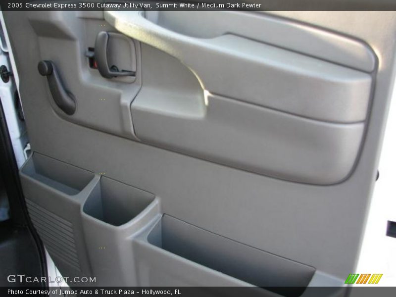 Summit White / Medium Dark Pewter 2005 Chevrolet Express 3500 Cutaway Utility Van