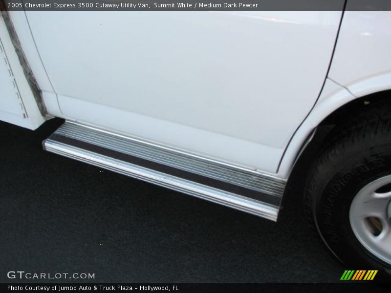 Summit White / Medium Dark Pewter 2005 Chevrolet Express 3500 Cutaway Utility Van
