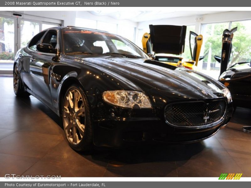 Nero (Black) / Nero 2008 Maserati Quattroporte Executive GT