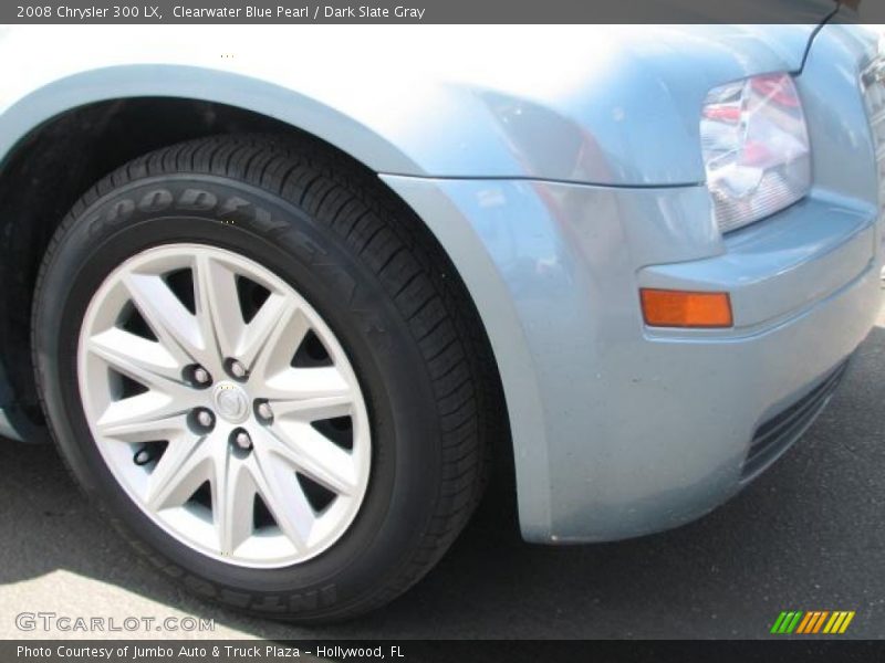 Clearwater Blue Pearl / Dark Slate Gray 2008 Chrysler 300 LX