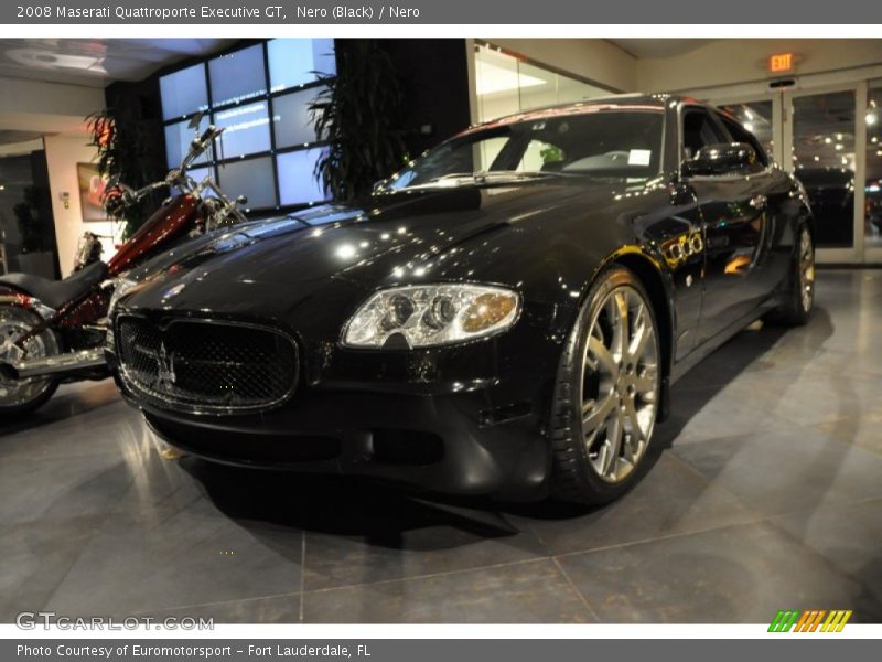 Nero (Black) / Nero 2008 Maserati Quattroporte Executive GT
