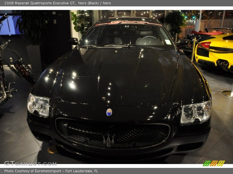 Nero (Black) / Nero 2008 Maserati Quattroporte Executive GT