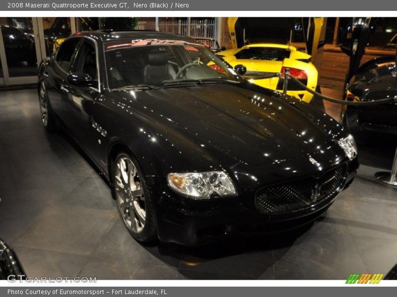 Nero (Black) / Nero 2008 Maserati Quattroporte Executive GT