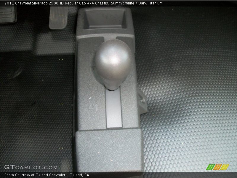 Summit White / Dark Titanium 2011 Chevrolet Silverado 2500HD Regular Cab 4x4 Chassis