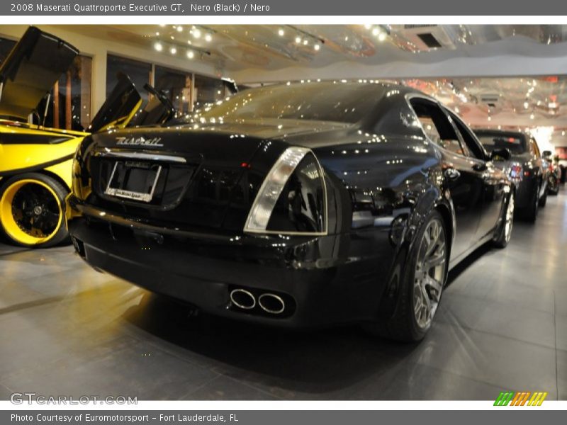 Nero (Black) / Nero 2008 Maserati Quattroporte Executive GT