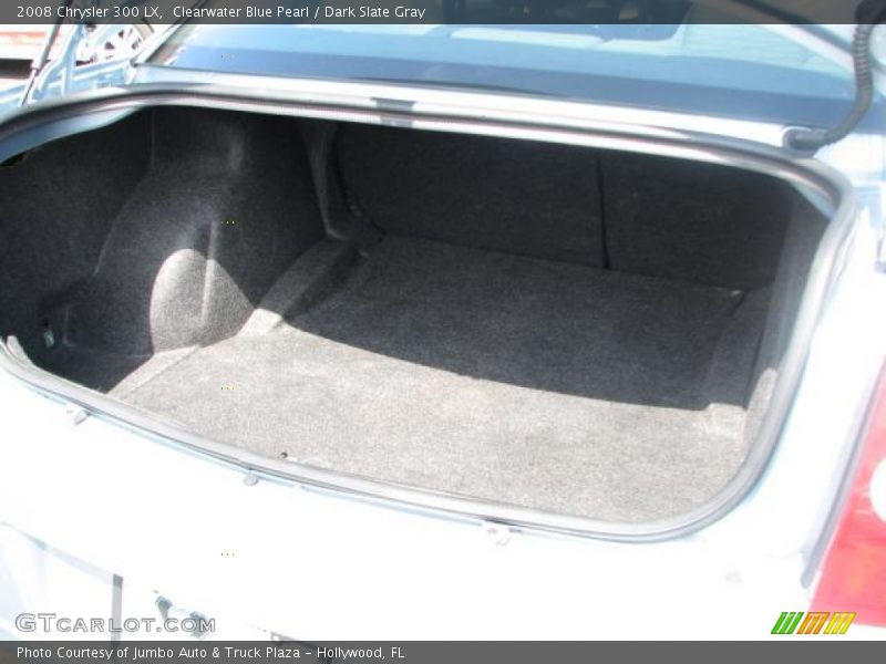 Clearwater Blue Pearl / Dark Slate Gray 2008 Chrysler 300 LX