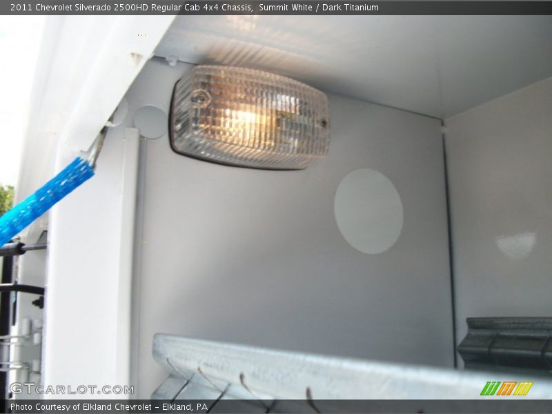 Summit White / Dark Titanium 2011 Chevrolet Silverado 2500HD Regular Cab 4x4 Chassis