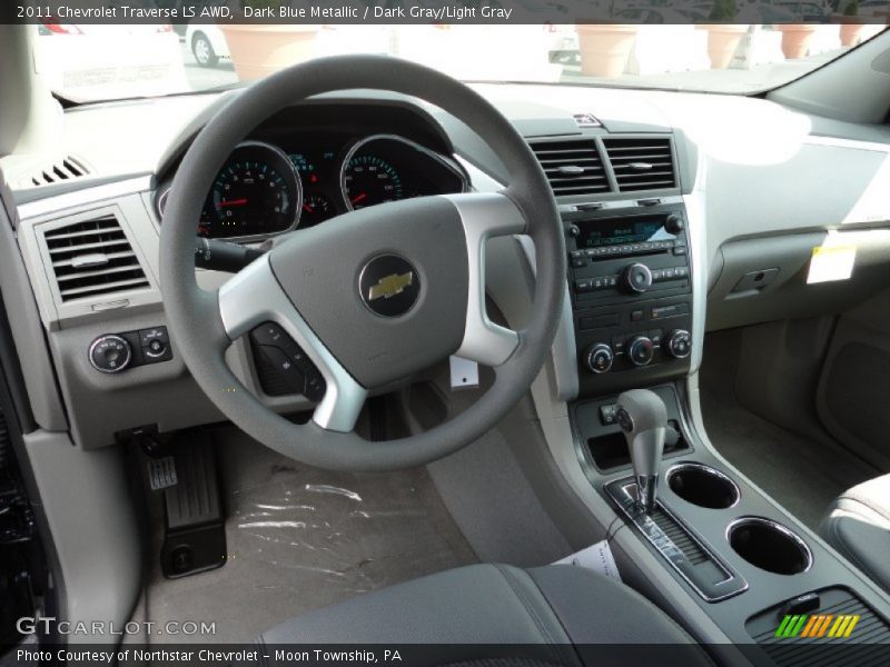 Dashboard of 2011 Traverse LS AWD