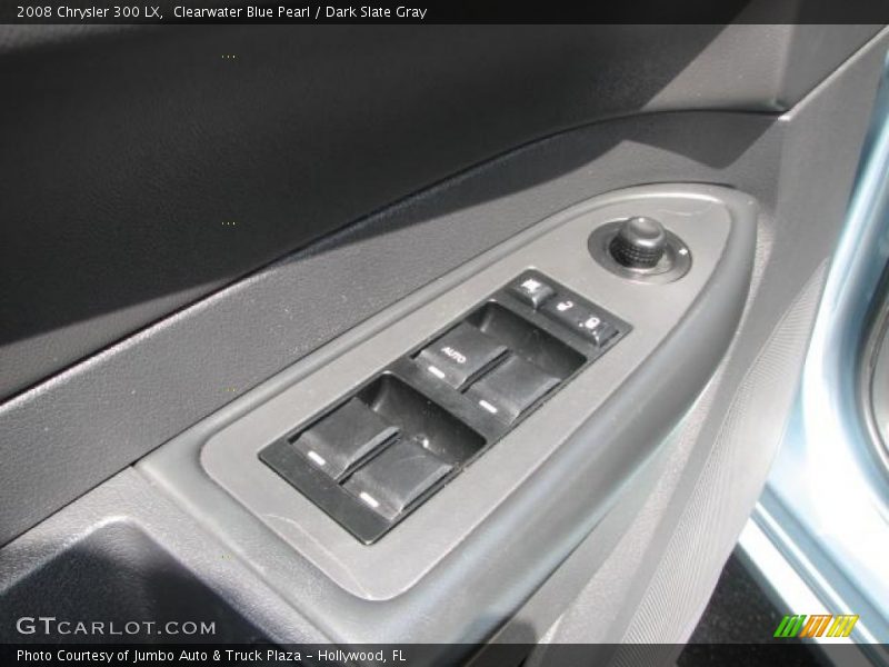 Clearwater Blue Pearl / Dark Slate Gray 2008 Chrysler 300 LX
