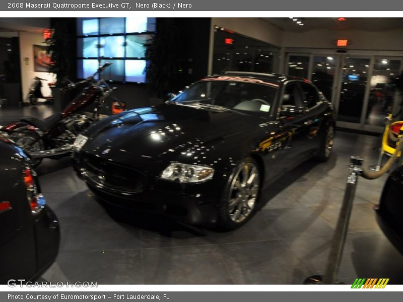 Nero (Black) / Nero 2008 Maserati Quattroporte Executive GT