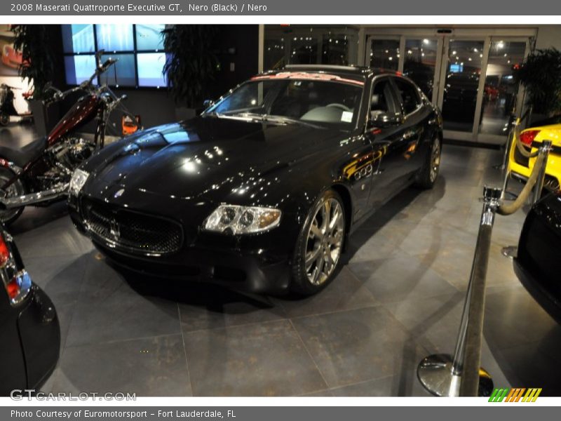 Nero (Black) / Nero 2008 Maserati Quattroporte Executive GT