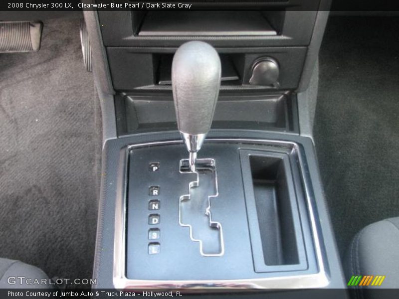 Clearwater Blue Pearl / Dark Slate Gray 2008 Chrysler 300 LX