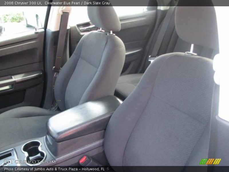 Clearwater Blue Pearl / Dark Slate Gray 2008 Chrysler 300 LX