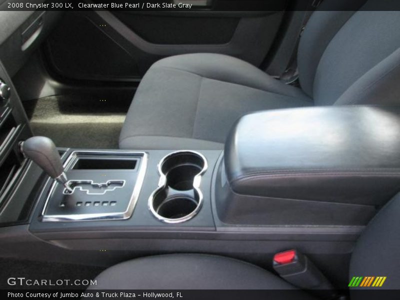 Clearwater Blue Pearl / Dark Slate Gray 2008 Chrysler 300 LX