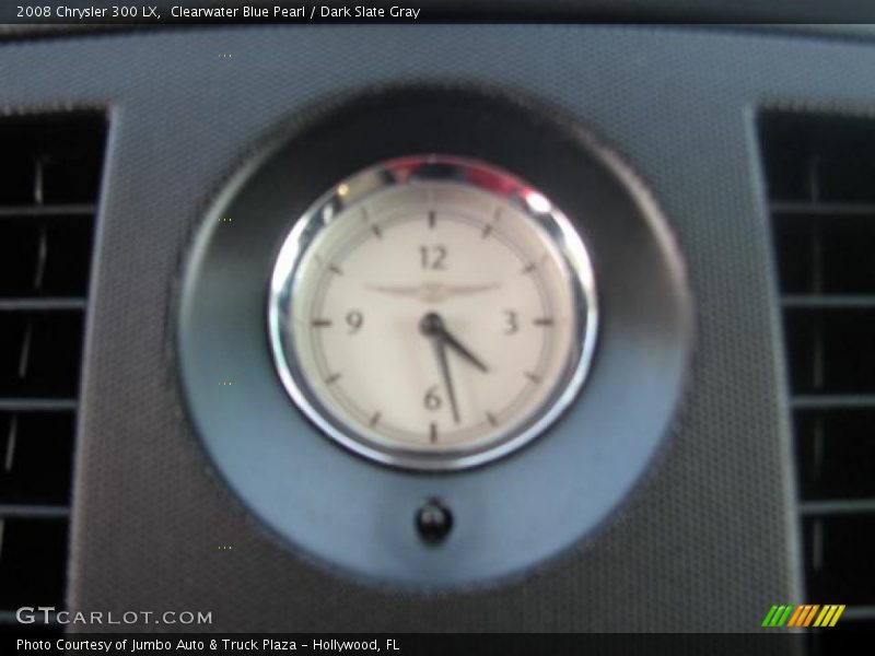 Clearwater Blue Pearl / Dark Slate Gray 2008 Chrysler 300 LX