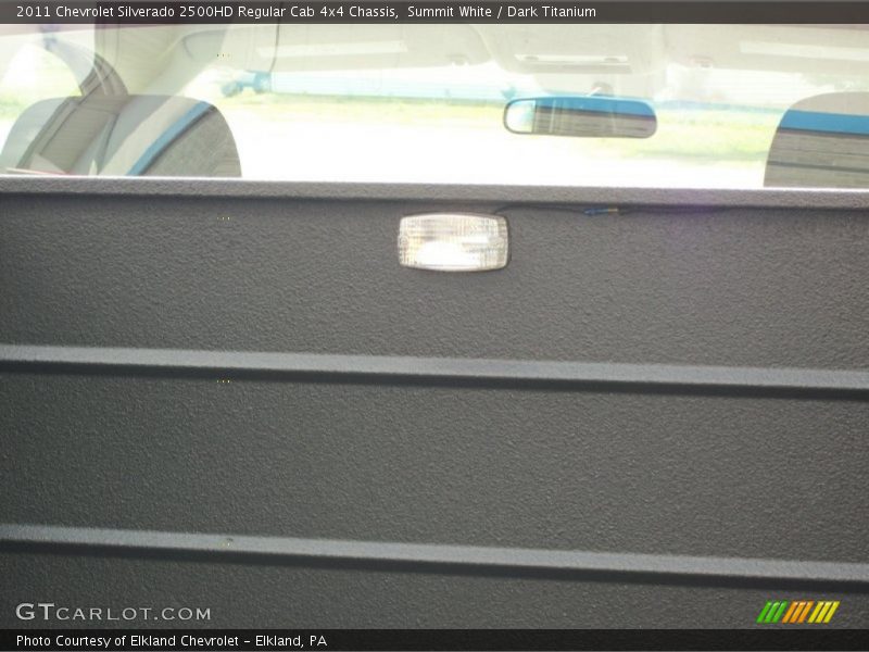 Summit White / Dark Titanium 2011 Chevrolet Silverado 2500HD Regular Cab 4x4 Chassis