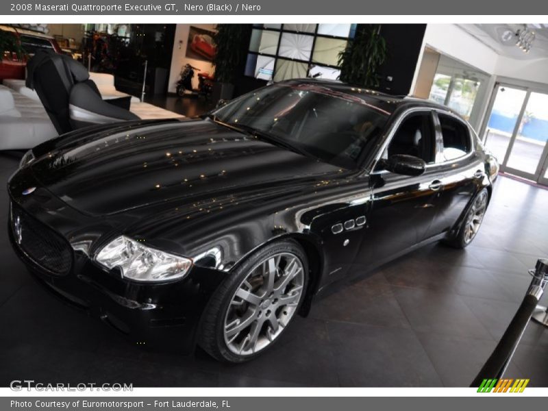 Nero (Black) / Nero 2008 Maserati Quattroporte Executive GT