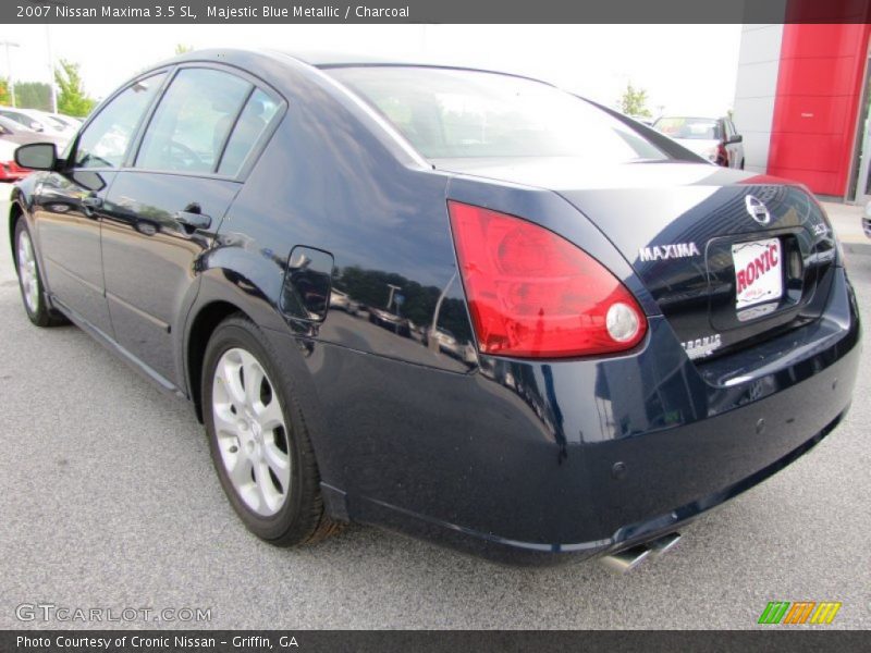 Majestic Blue Metallic / Charcoal 2007 Nissan Maxima 3.5 SL