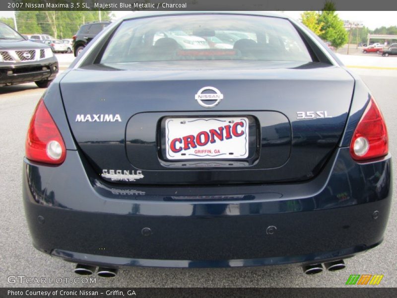 Majestic Blue Metallic / Charcoal 2007 Nissan Maxima 3.5 SL