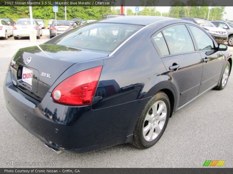 Majestic Blue Metallic / Charcoal 2007 Nissan Maxima 3.5 SL