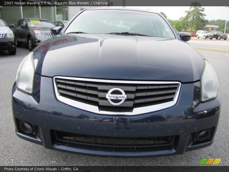 Majestic Blue Metallic / Charcoal 2007 Nissan Maxima 3.5 SL