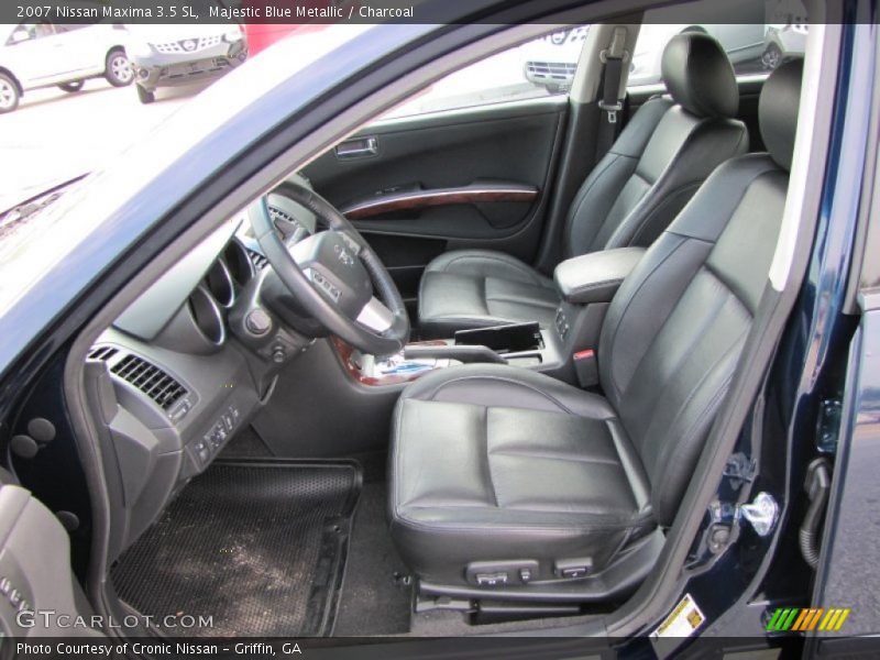 Majestic Blue Metallic / Charcoal 2007 Nissan Maxima 3.5 SL