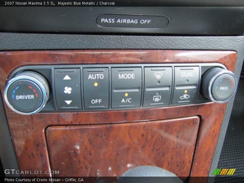 Majestic Blue Metallic / Charcoal 2007 Nissan Maxima 3.5 SL