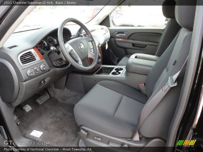  2011 Suburban LS 4x4 Ebony Interior