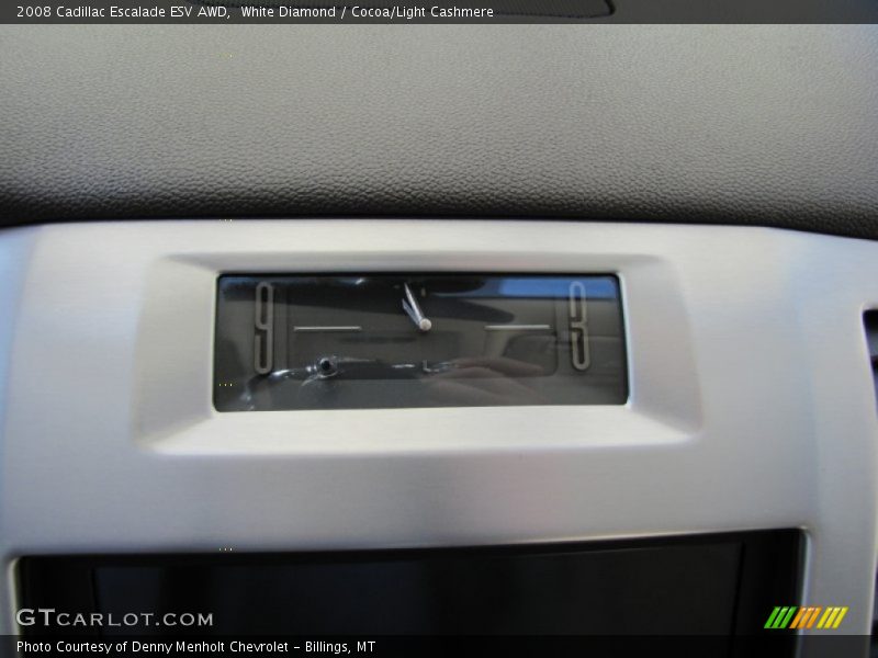White Diamond / Cocoa/Light Cashmere 2008 Cadillac Escalade ESV AWD
