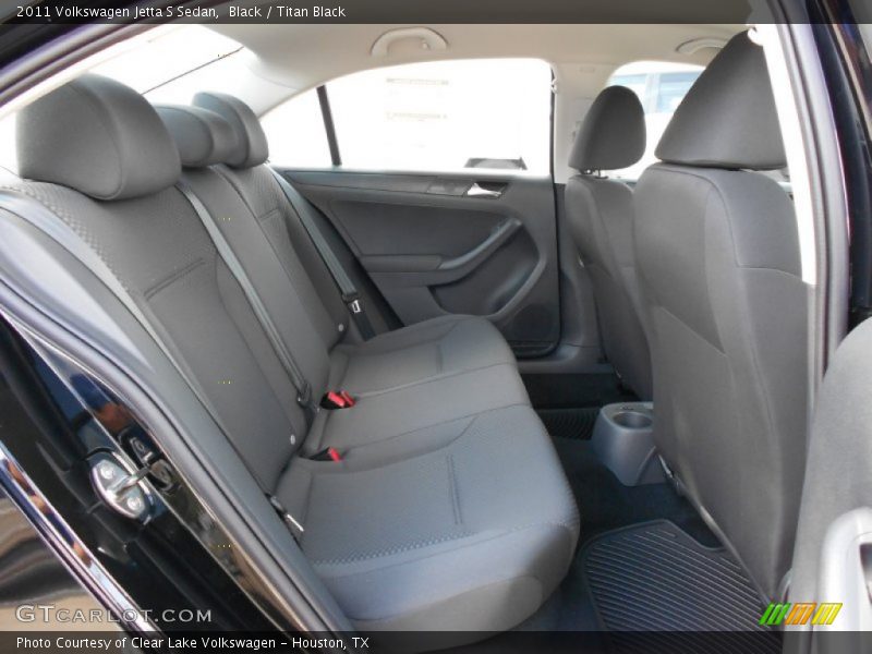Black / Titan Black 2011 Volkswagen Jetta S Sedan